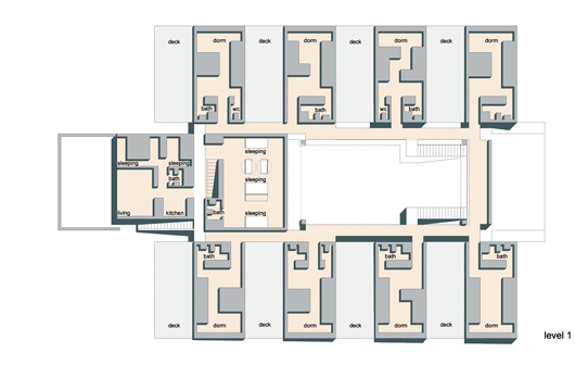atlantic colleges, first floor plan