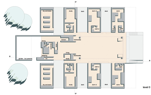 atlantic colleges, ground floor plan